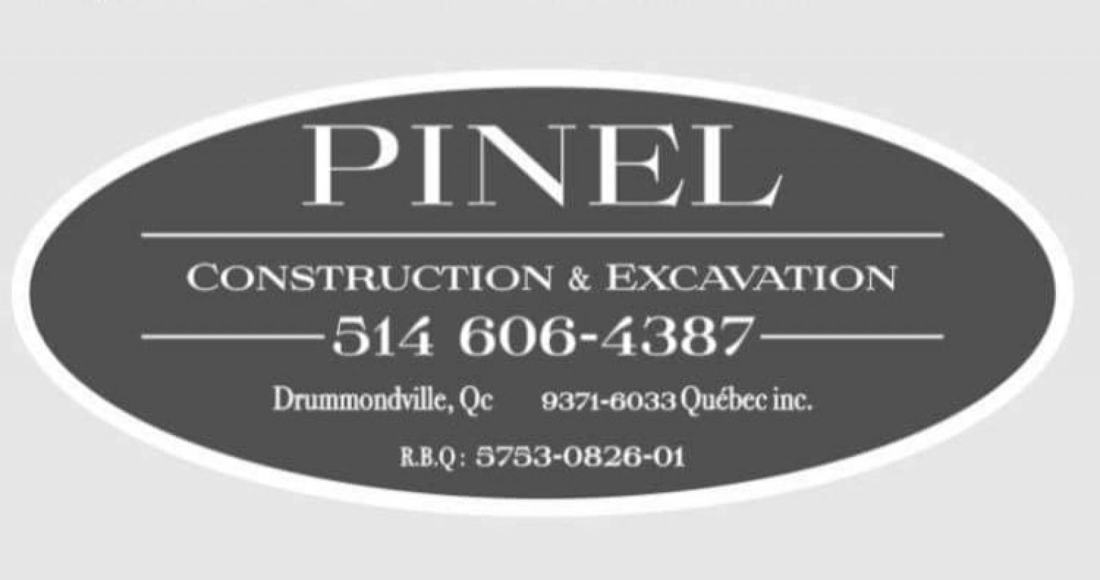Pinel Construction & Excavation Logo